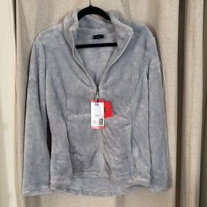 32 Degrees Women's Soft Gray Teddy Jacket